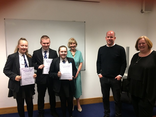 Smithycroft winning team