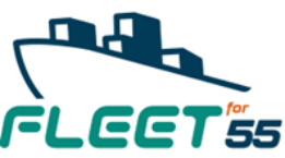 An image of the FLEETfor55 logo
