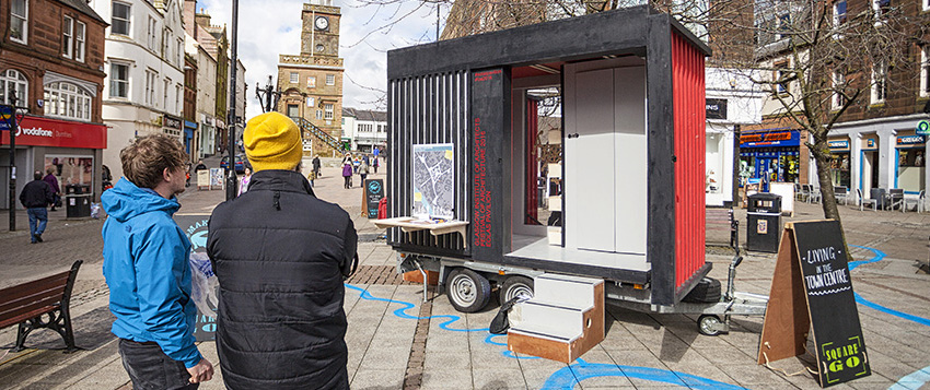 Eolas Pavilion  in high st