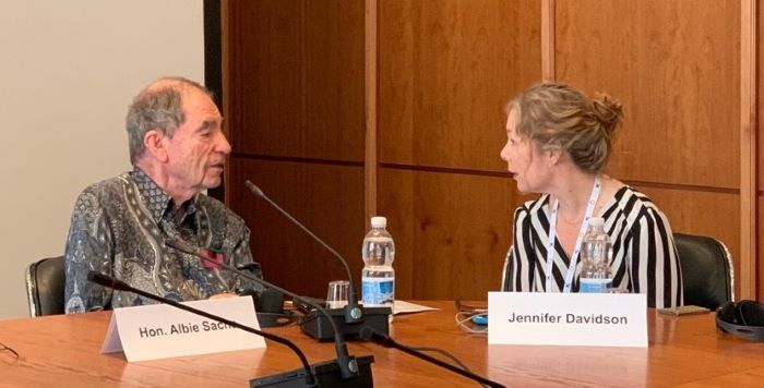 Jennifer Davidson Albie Sachs