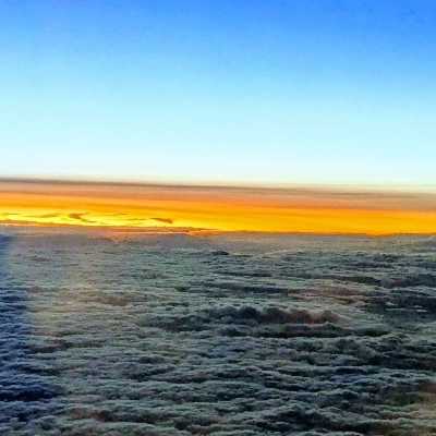 Photo of sky from plane 300x300